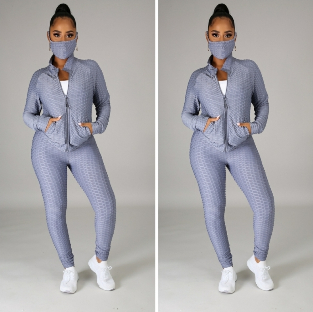 COPY - 3 piece stop in your tracks pant set